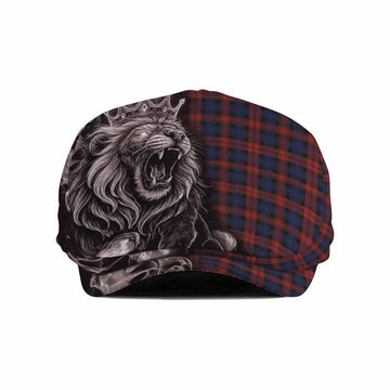 MacLachlan (McLachlan) Tartan Flat Cap, Jeff Cap Roaring Lion Heritage