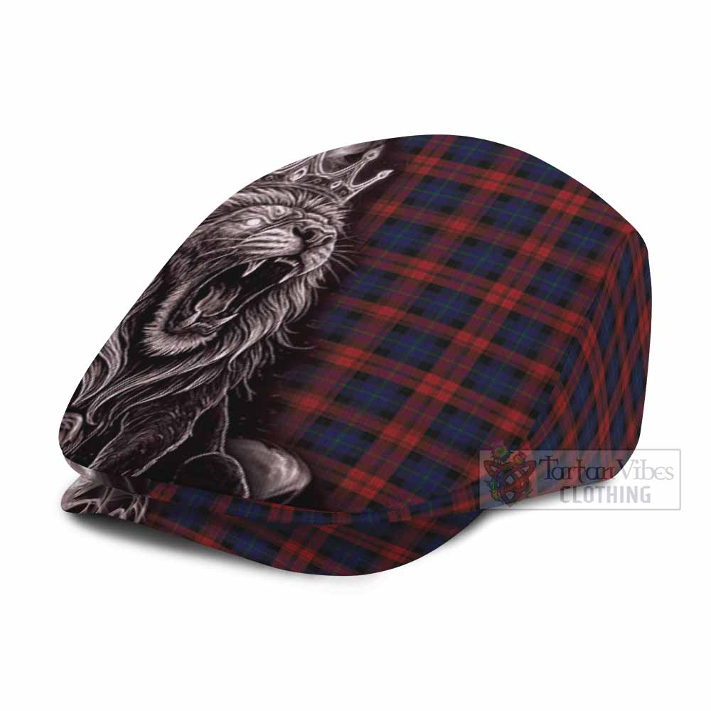 MacLachlan (McLachlan) Tartan Flat Cap, Jeff Cap Roaring Lion Heritage