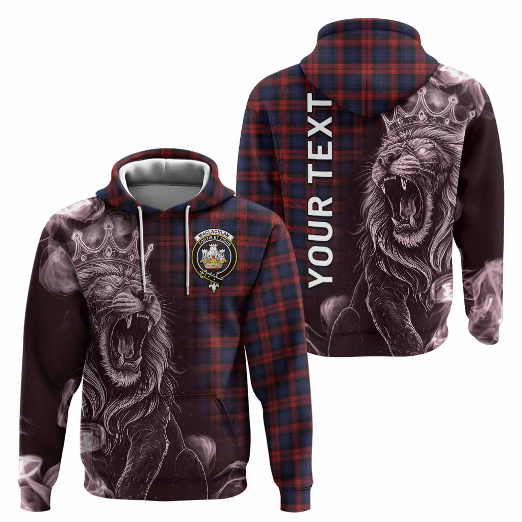 MacLachlan (McLachlan) Tartan Hoodie Roaring Lion Heritage