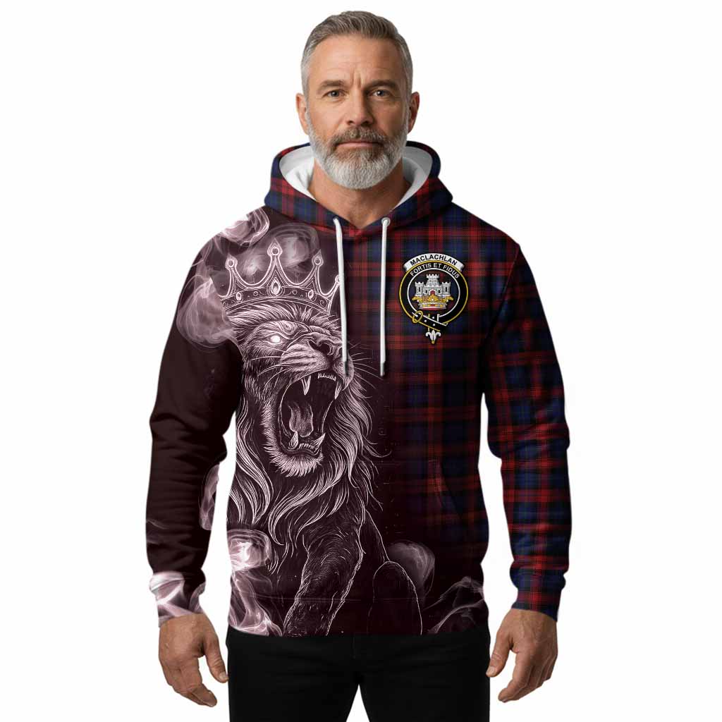 MacLachlan (McLachlan) Tartan Hoodie Roaring Lion Heritage