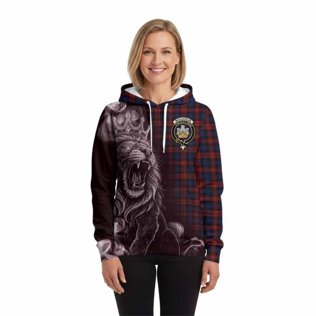 MacLachlan (McLachlan) Tartan Hoodie Roaring Lion Heritage