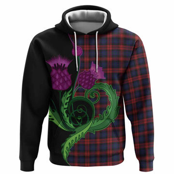 MacLachlan (McLachlan) Tartan Hoodie Traditional Scottish Thistle