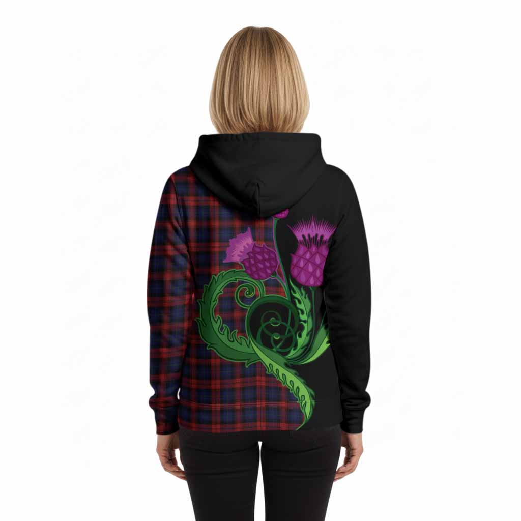 MacLachlan (McLachlan) Tartan Hoodie Traditional Scottish Thistle
