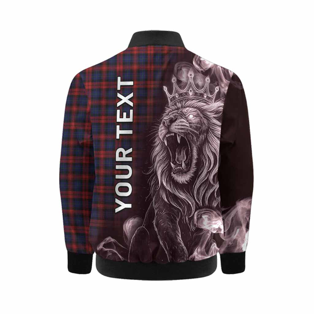 MacLachlan (McLachlan) Tartan Kid Bomber Jacket Roaring Lion Heritage