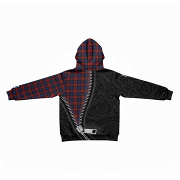 MacLachlan (McLachlan) Tartan Kid Hoodie New Zealand Pattern Unique Zipper Stylized