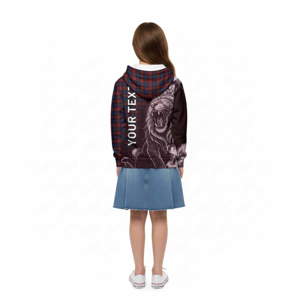 MacLachlan (McLachlan) Tartan Kid Hoodie Roaring Lion Heritage
