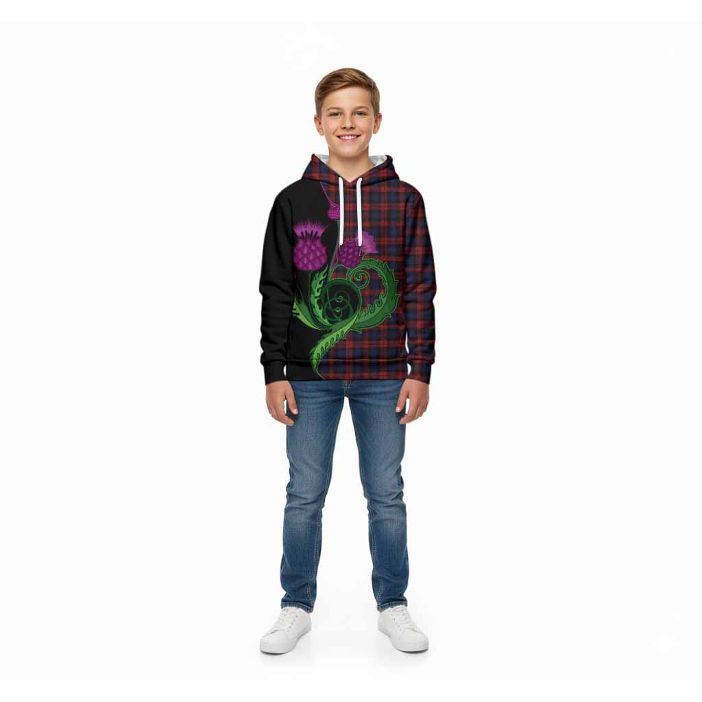 MacLachlan (McLachlan) Tartan Kid Hoodie Traditional Scottish Thistle