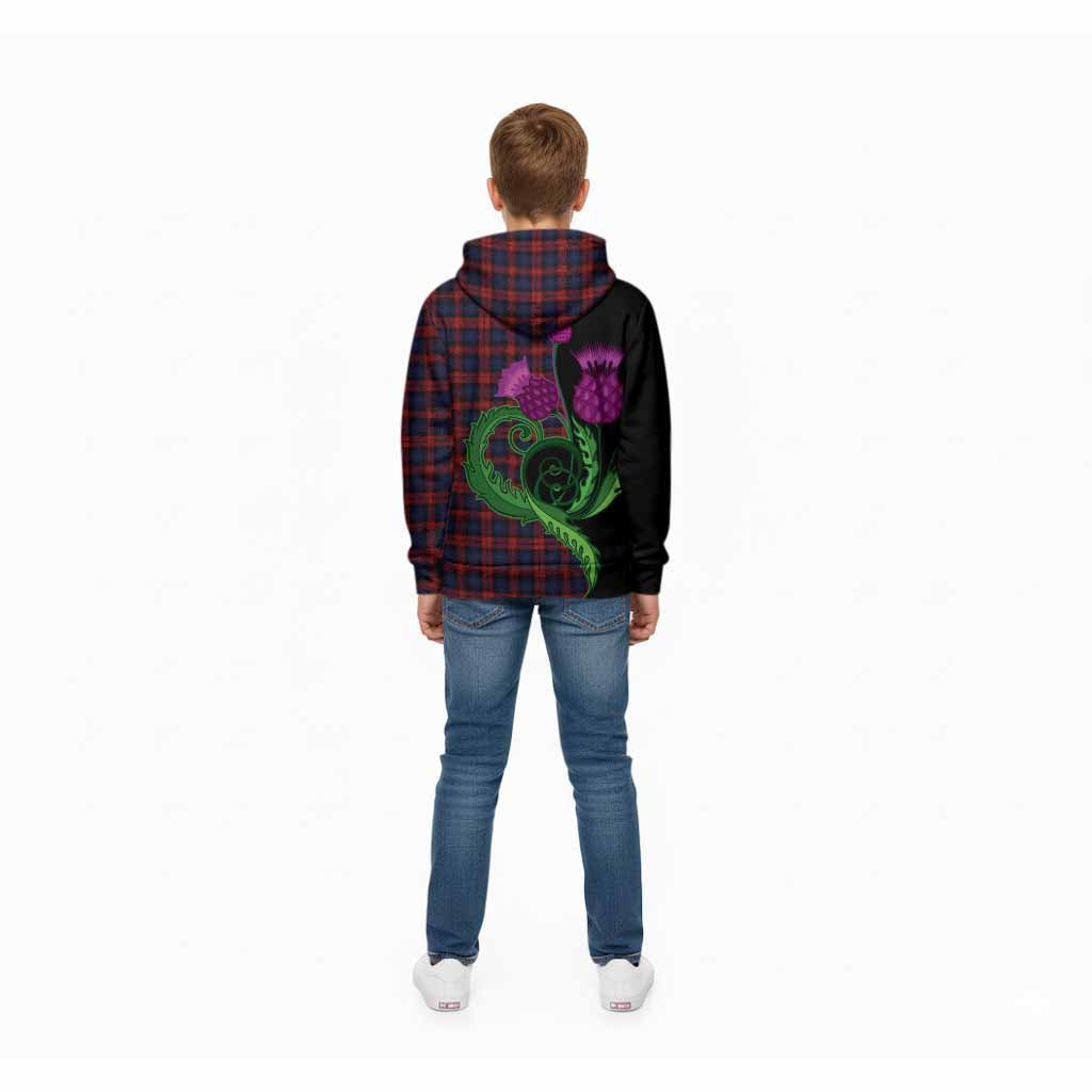 MacLachlan (McLachlan) Tartan Kid Hoodie Traditional Scottish Thistle