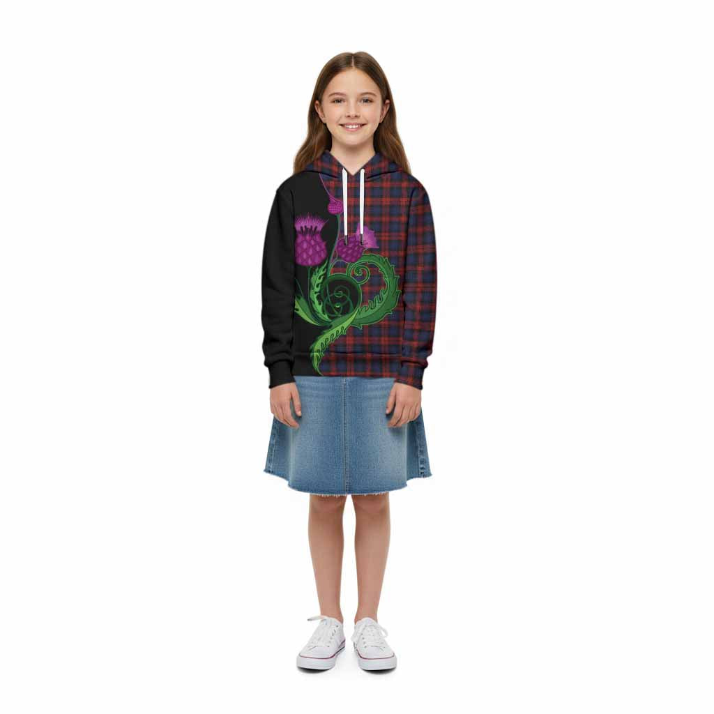 MacLachlan (McLachlan) Tartan Kid Hoodie Traditional Scottish Thistle