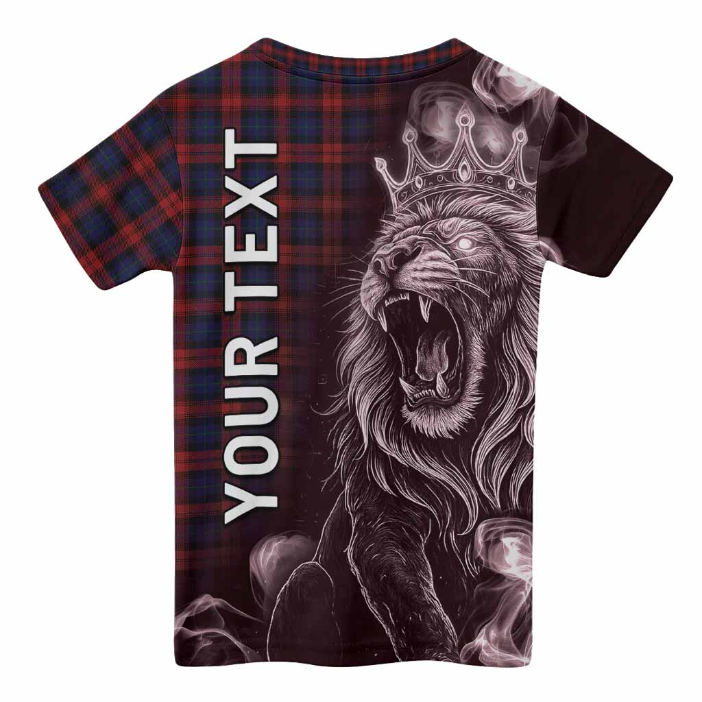 MacLachlan (McLachlan) Tartan Kid T-shirt Roaring Lion Heritage