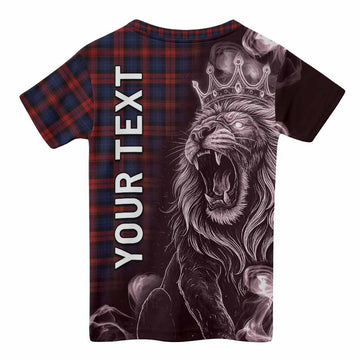MacLachlan (McLachlan) Tartan Kid T-shirt Roaring Lion Heritage
