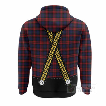 MacLachlan (McLachlan) Tartan Lederhosen Costume Hoodie Scotland Celtic Knot Motif