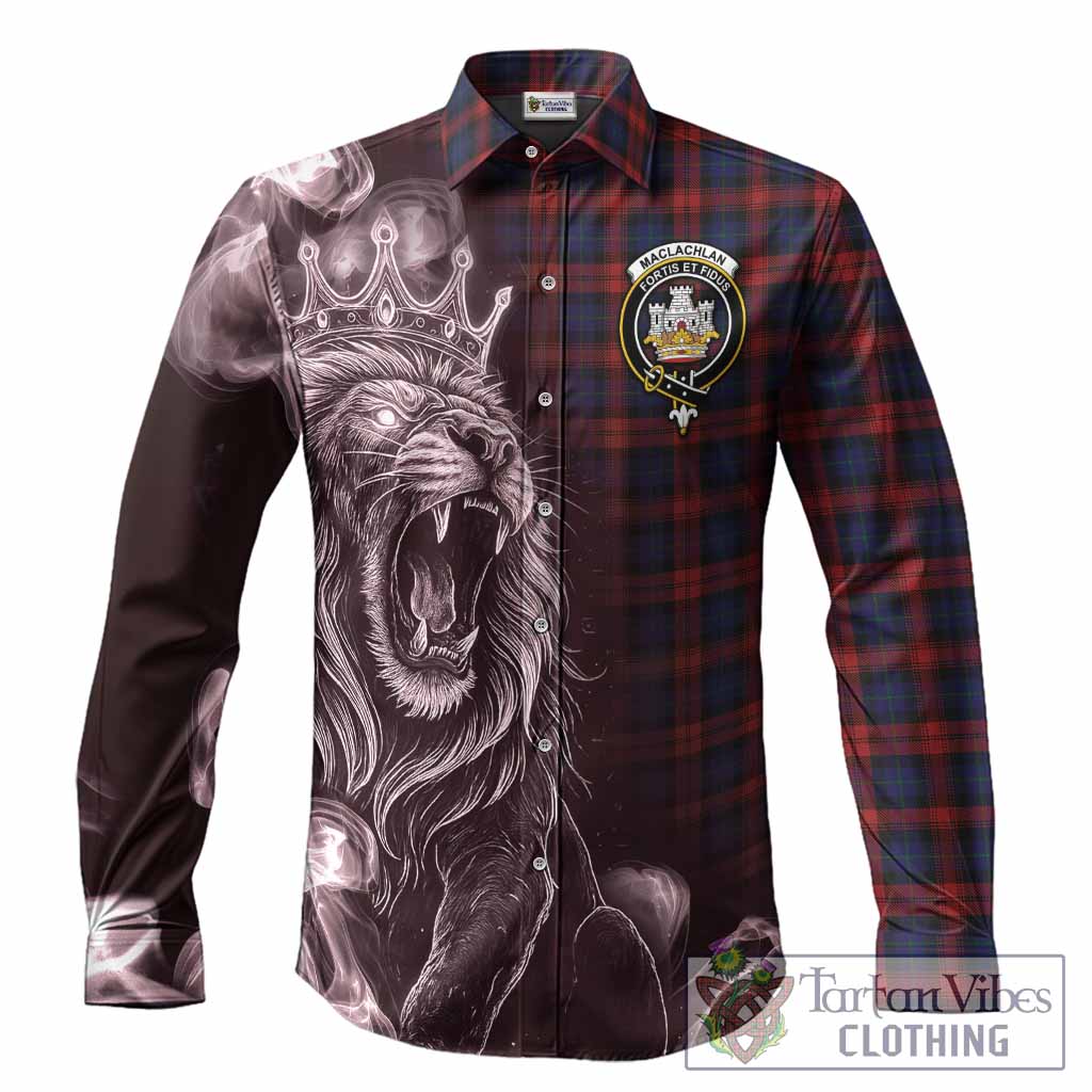 MacLachlan (McLachlan) Tartan Long Sleeve Button Shirts Roaring Lion Heritage