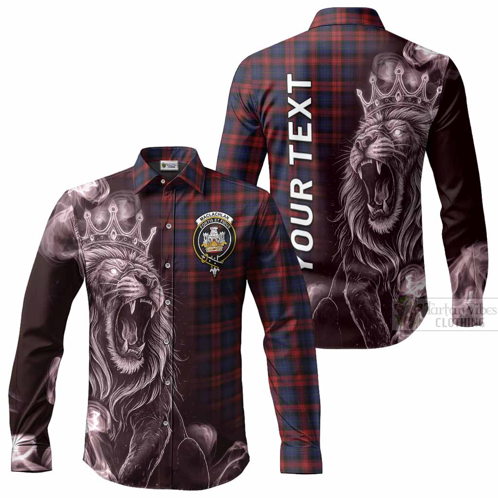 MacLachlan (McLachlan) Tartan Long Sleeve Button Shirts Roaring Lion Heritage