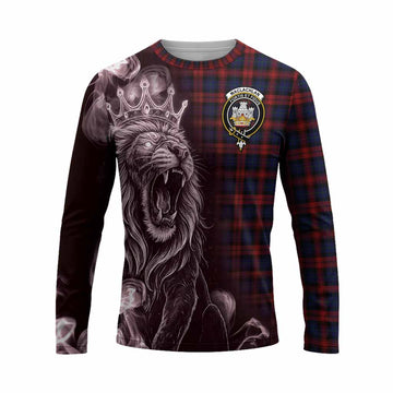 MacLachlan (McLachlan) Tartan Long Sleeve T-Shirt Roaring Lion Heritage