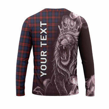 MacLachlan (McLachlan) Tartan Long Sleeve T-Shirt Roaring Lion Heritage