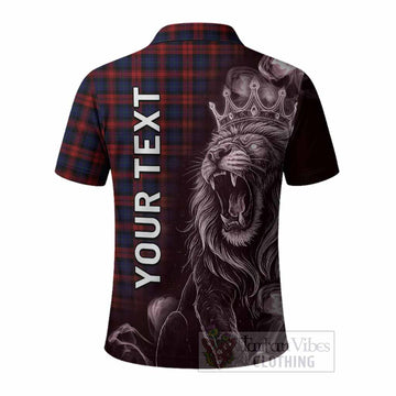 MacLachlan (McLachlan) Tartan Polo Shirt Roaring Lion Heritage