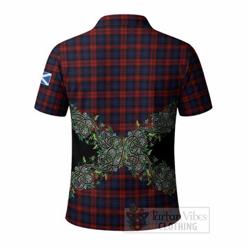 MacLachlan (McLachlan) Tartan Polo Shirt Thistle Scottish Spirit