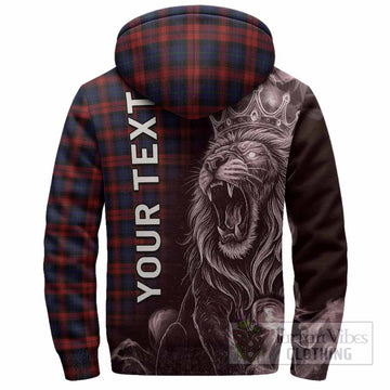 MacLachlan (McLachlan) Tartan Sherpa Hoodie Roaring Lion Heritage