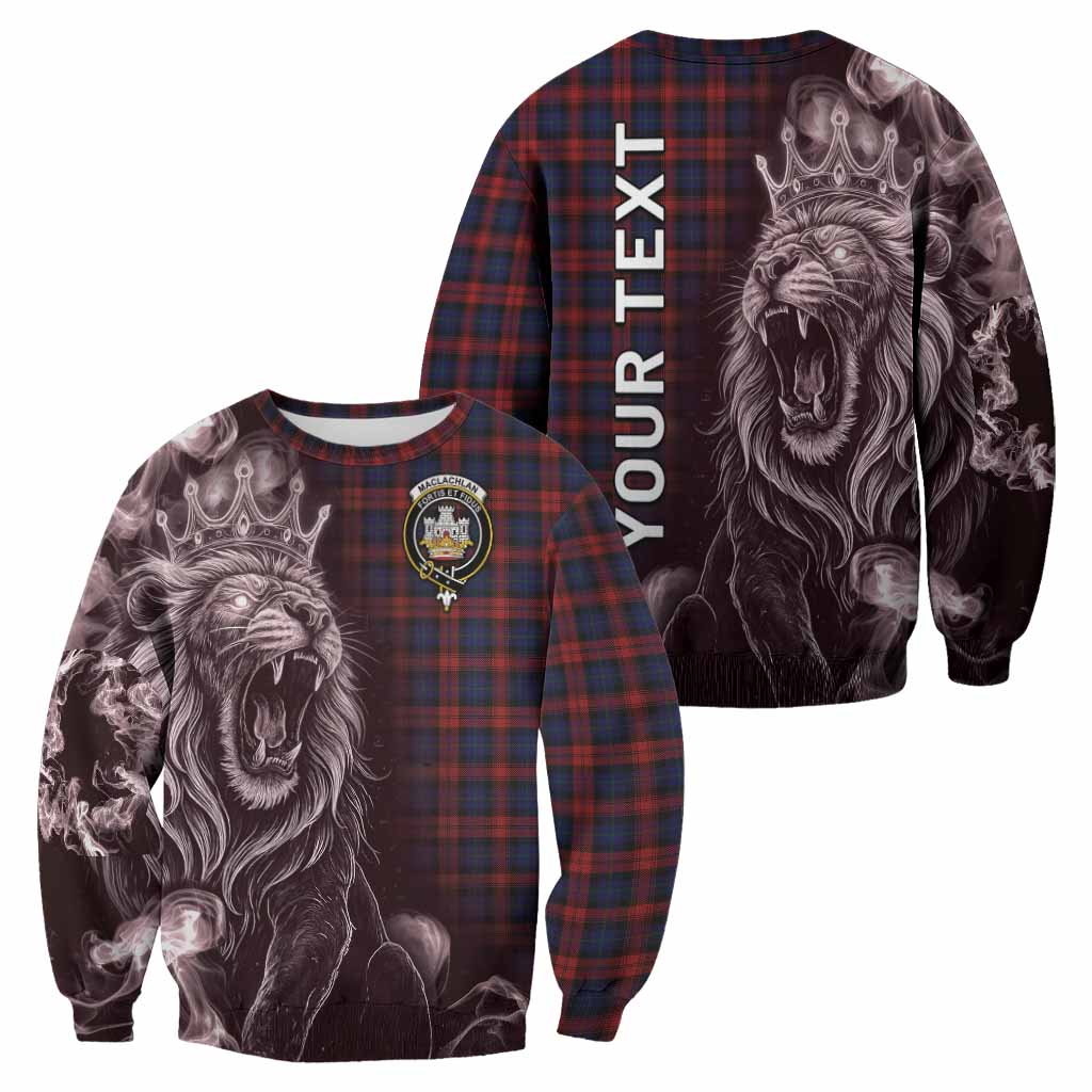 MacLachlan (McLachlan) Tartan Sweatshirt Roaring Lion Heritage