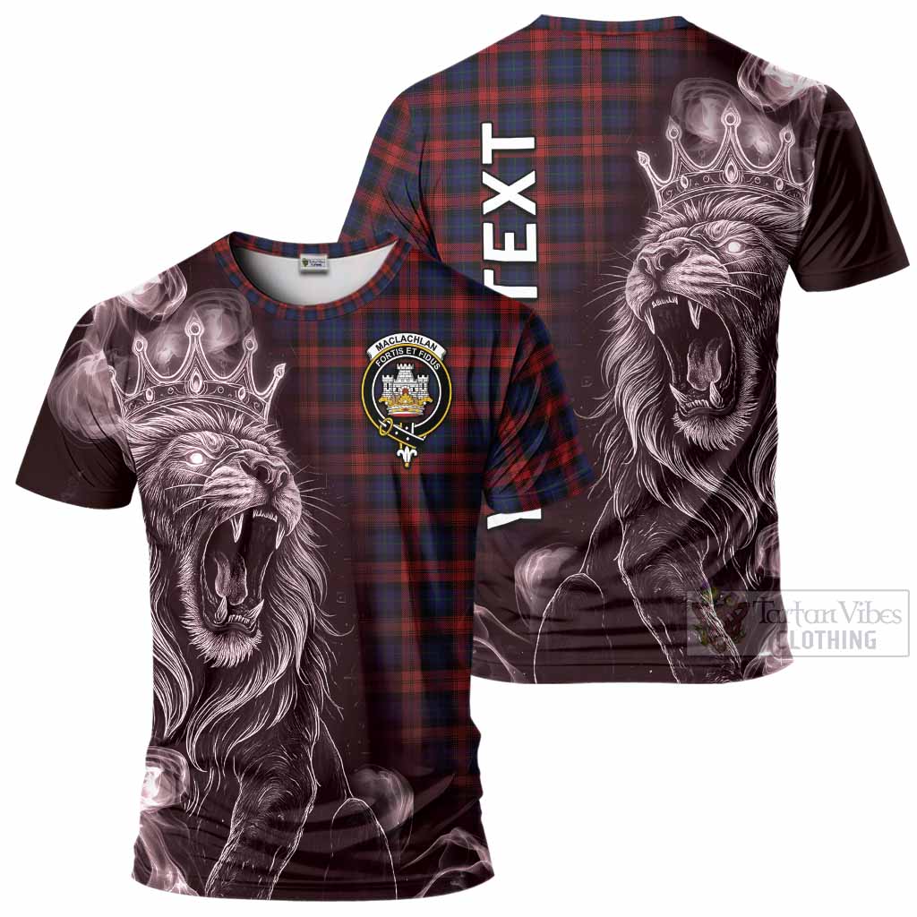 MacLachlan (McLachlan) Tartan T-Shirt Roaring Lion Heritage