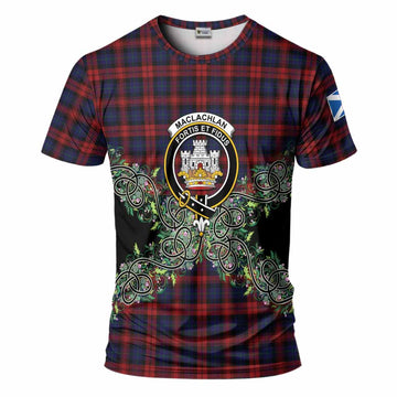 MacLachlan (McLachlan) Tartan T-Shirt Thistle Scottish Spirit