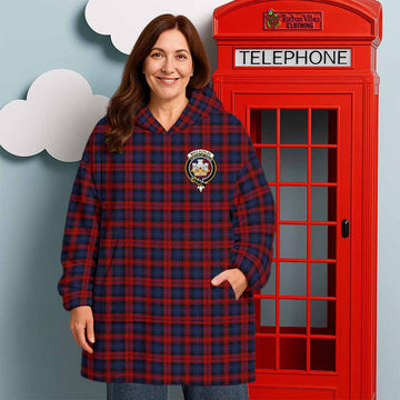 MacLachlan (McLachlan) Tartan Wearable Blanket with Family Crest - Tartan Vibes Clothing
