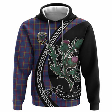 MacLaine (McLaine) Family Crest Tartan Hoodie Alba Thistle Inspired