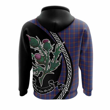 MacLaine (McLaine) Family Crest Tartan Hoodie Alba Thistle Inspired