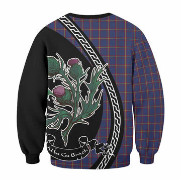 MacLaine (McLaine) Family Crest Tartan Sweatshirt Alba Thistle Inspired - Tartan Vibes Clothing