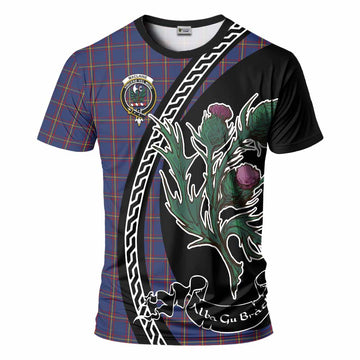 MacLaine (McLaine) Family Crest Tartan T-Shirt Alba Thistle Inspired - Tartan Vibes Clothing