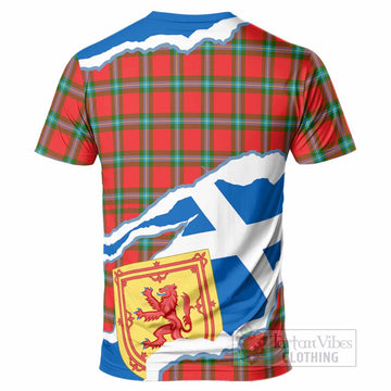 MacLaine (McLaine) Scotland Football Tartan T-Shirt We'll Be Coming