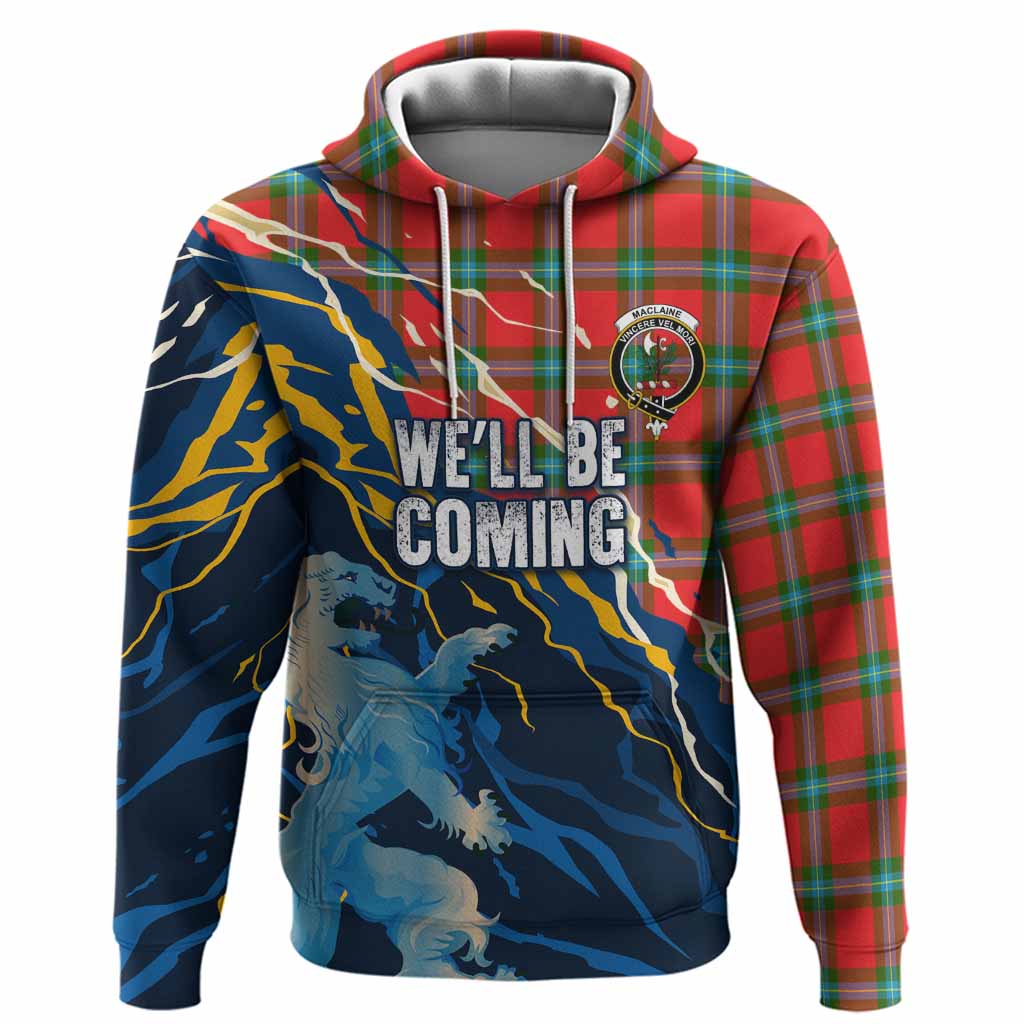 MacLaine (McLaine) Scotland Tartan Hoodie WC2026 Football - We'll Be Coming