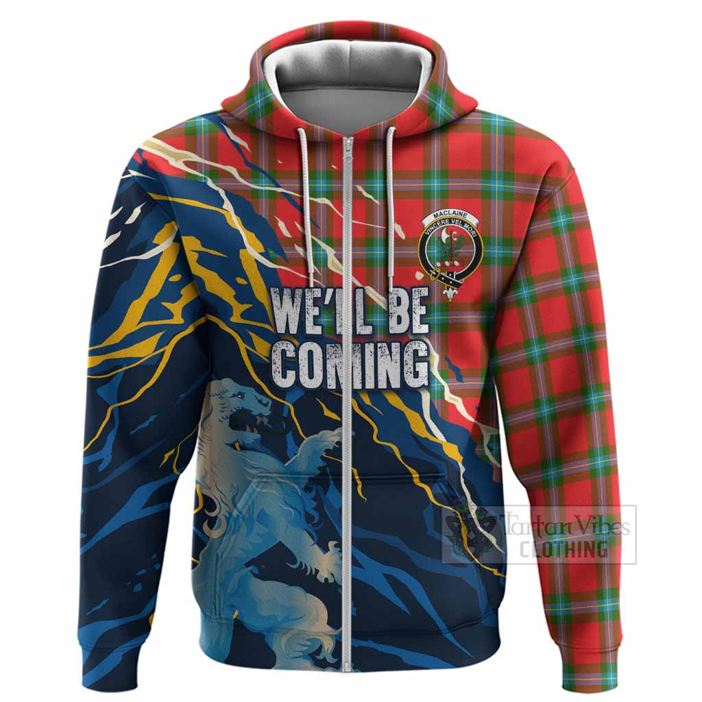 MacLaine (McLaine) Scotland Tartan Hoodie WC2026 Football - We'll Be Coming