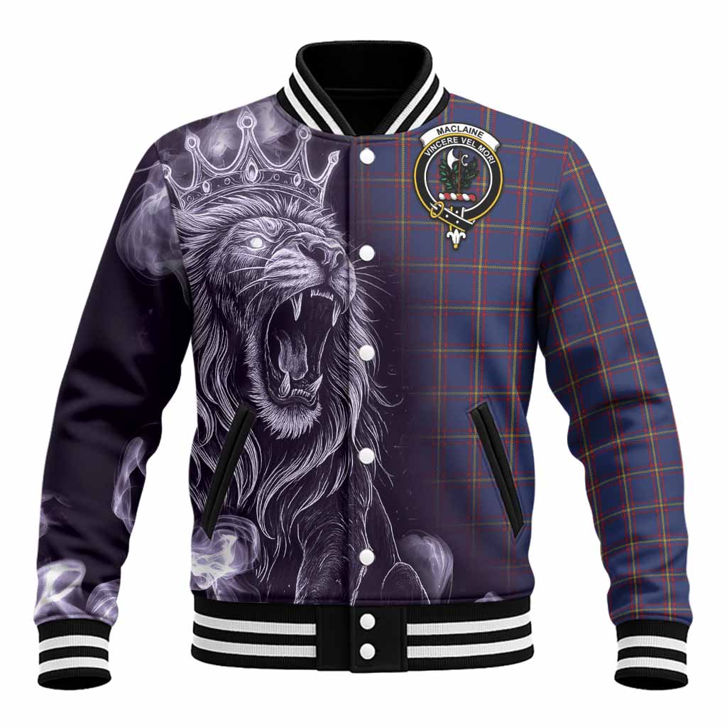 MacLaine (McLaine) Tartan Baseball Jacket Roaring Lion Heritage