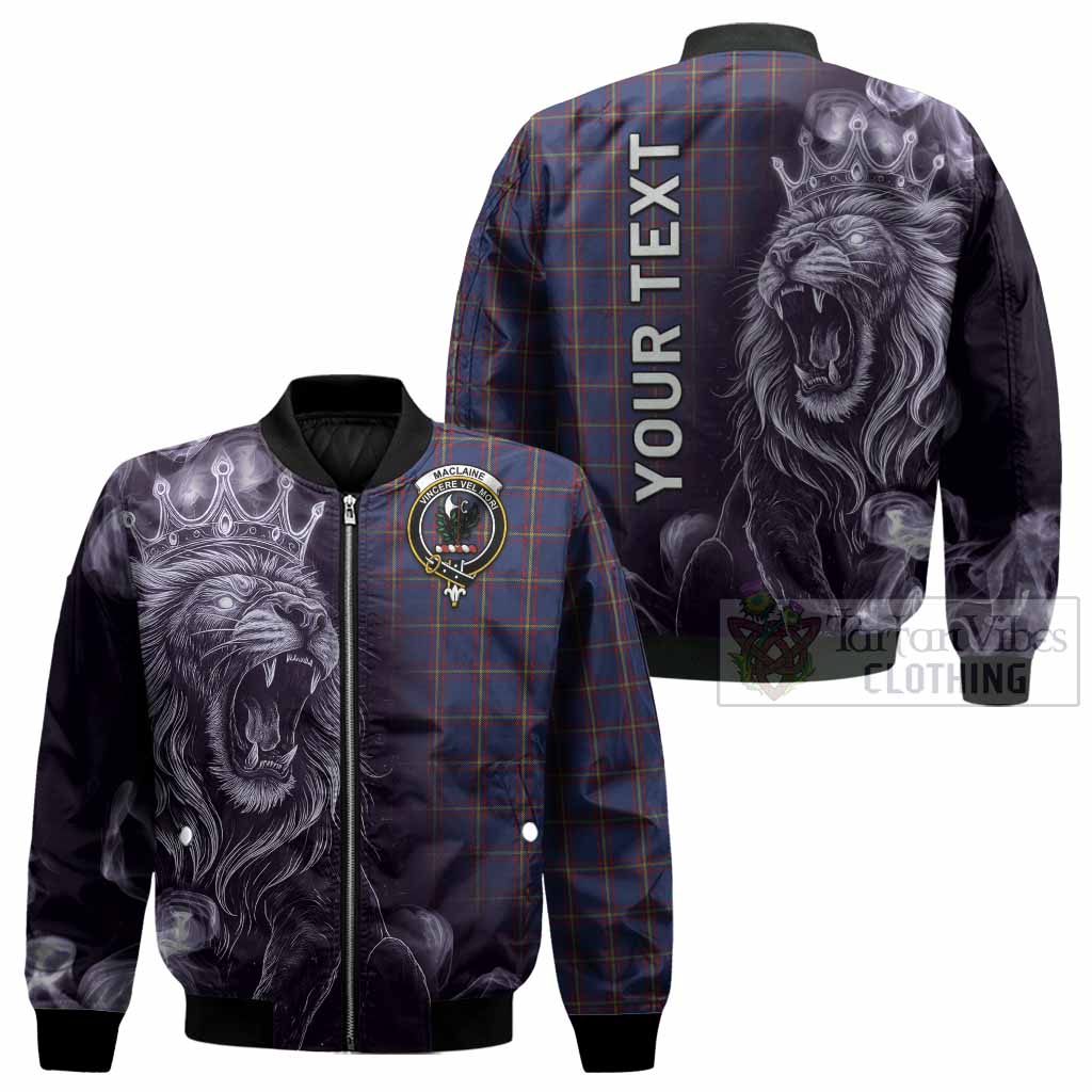 MacLaine (McLaine) Tartan Bomber Jacket Roaring Lion Heritage
