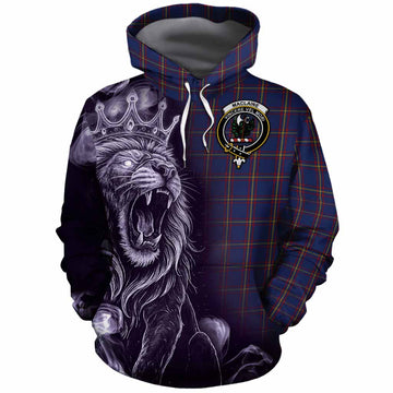 MacLaine (McLaine) Tartan Cotton Hoodie Roaring Lion Heritage