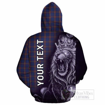 MacLaine (McLaine) Tartan Cotton Hoodie Roaring Lion Heritage