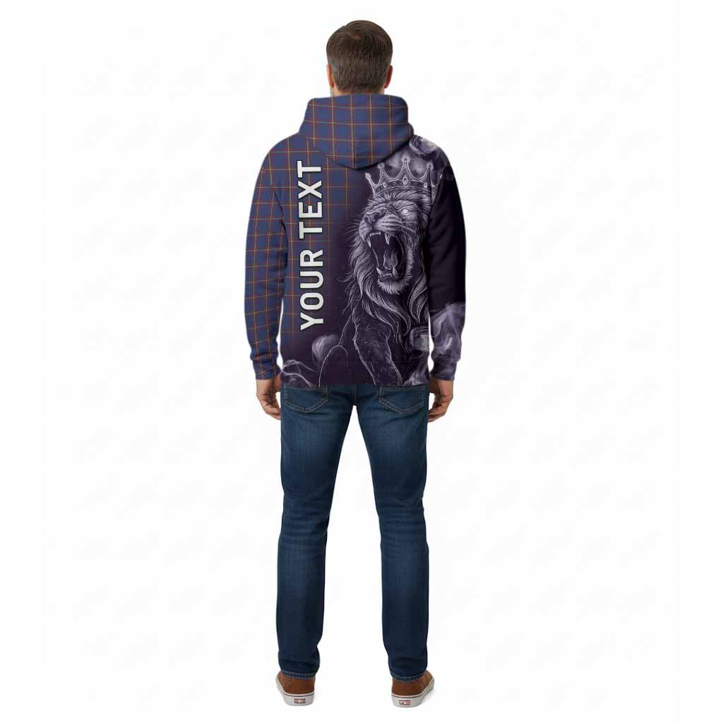 MacLaine (McLaine) Tartan Cotton Hoodie Roaring Lion Heritage