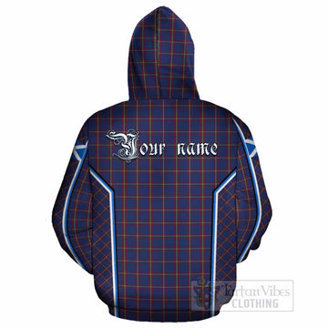 MacLaine (McLaine) Tartan Crest Cotton Hoodie Scotland Coat of Arm Flag Style - Tartan Vibes Clothing