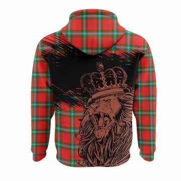 MacLaine (McLaine) Tartan Crest Hoodie Crowned Lion Heritage Style