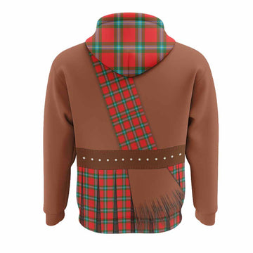 MacLaine (McLaine) Tartan Crest Hoodie Kilt Costume Style