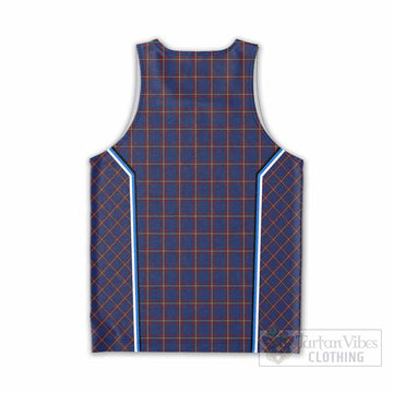 MacLaine (McLaine) Tartan Crest Men Tank Top Scotland Coat of Arm Flag Style