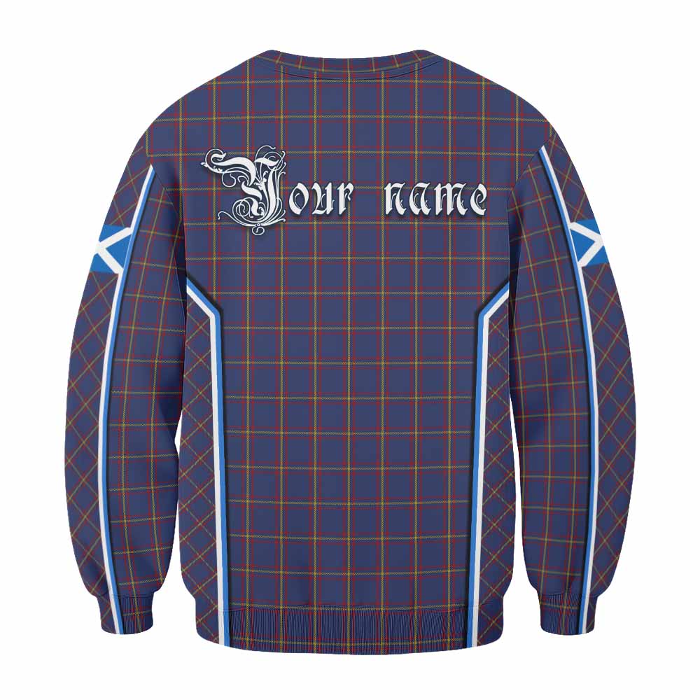 MacLaine (McLaine) Tartan Crest Sweatshirt Scotland Coat of Arm Flag Style - Tartan Vibes Clothing