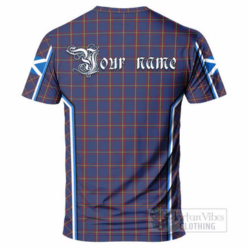 MacLaine (McLaine) Tartan Crest T-shirt Scotland Coat of Arm Flag Style - Tartan Vibes Clothing