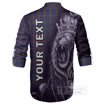 MacLaine (McLaine) Tartan Ghillie Shirt Roaring Lion Heritage