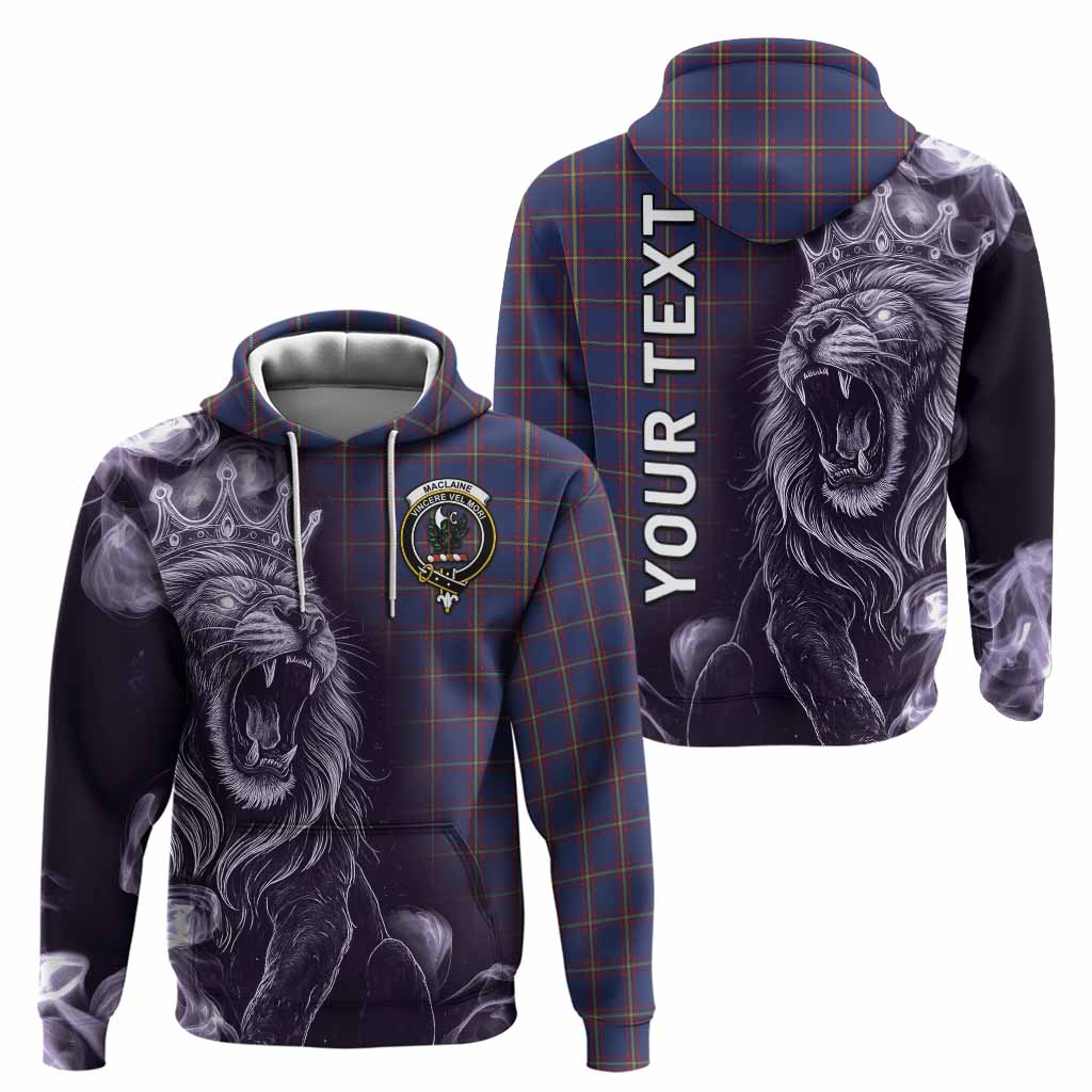 MacLaine (McLaine) Tartan Hoodie Roaring Lion Heritage