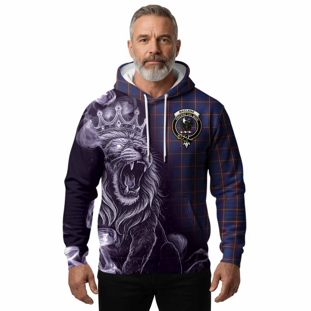 MacLaine (McLaine) Tartan Hoodie Roaring Lion Heritage