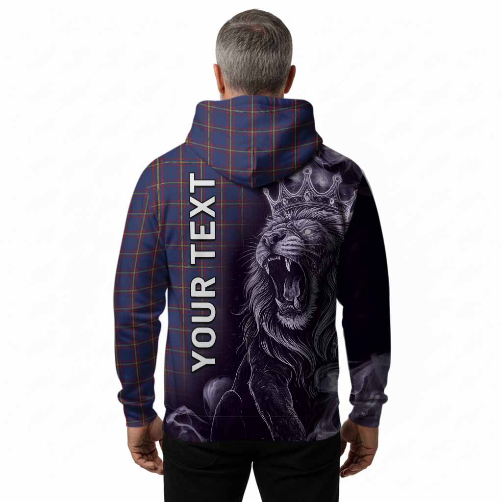 MacLaine (McLaine) Tartan Hoodie Roaring Lion Heritage