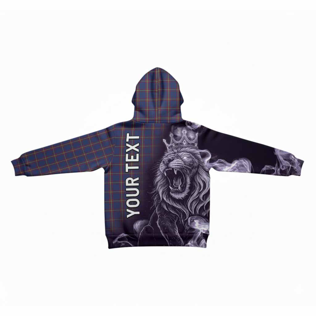 MacLaine (McLaine) Tartan Kid Hoodie Roaring Lion Heritage